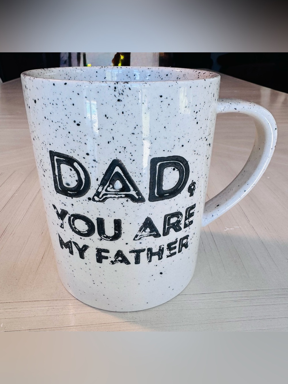 TAG “DAD. YOU ARE MY FATHER.” Oversized Stoneware Coffee Mug - NEW!!